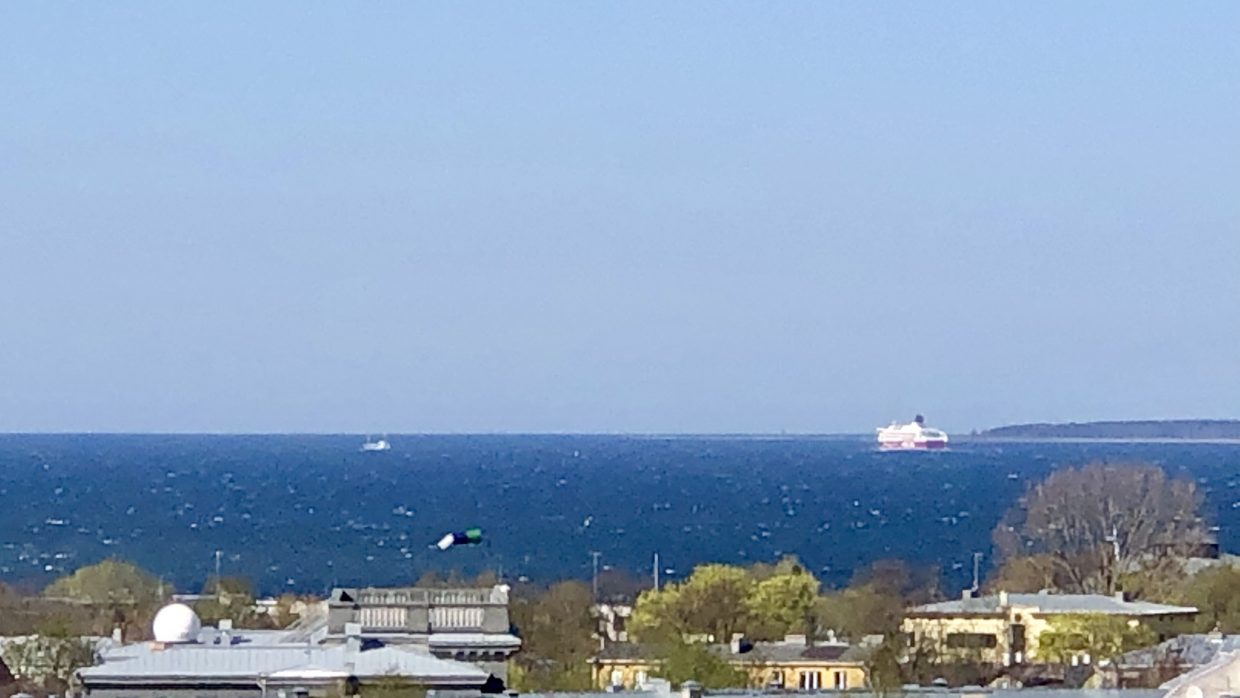 Tallinnasta näkymä merelle